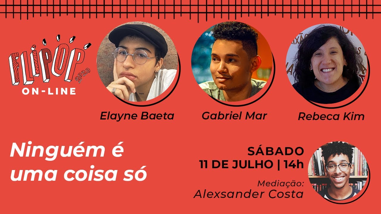 #FLIPOP2020: Ninguém é uma coisa só