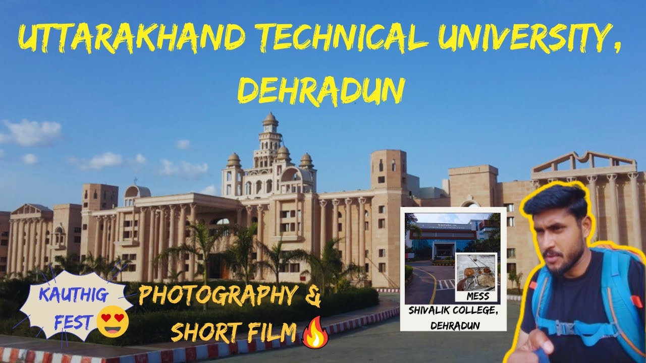 Dehradun Vlog | Veer Madho Singh Bhandari Uttarakhand Technical University 😍