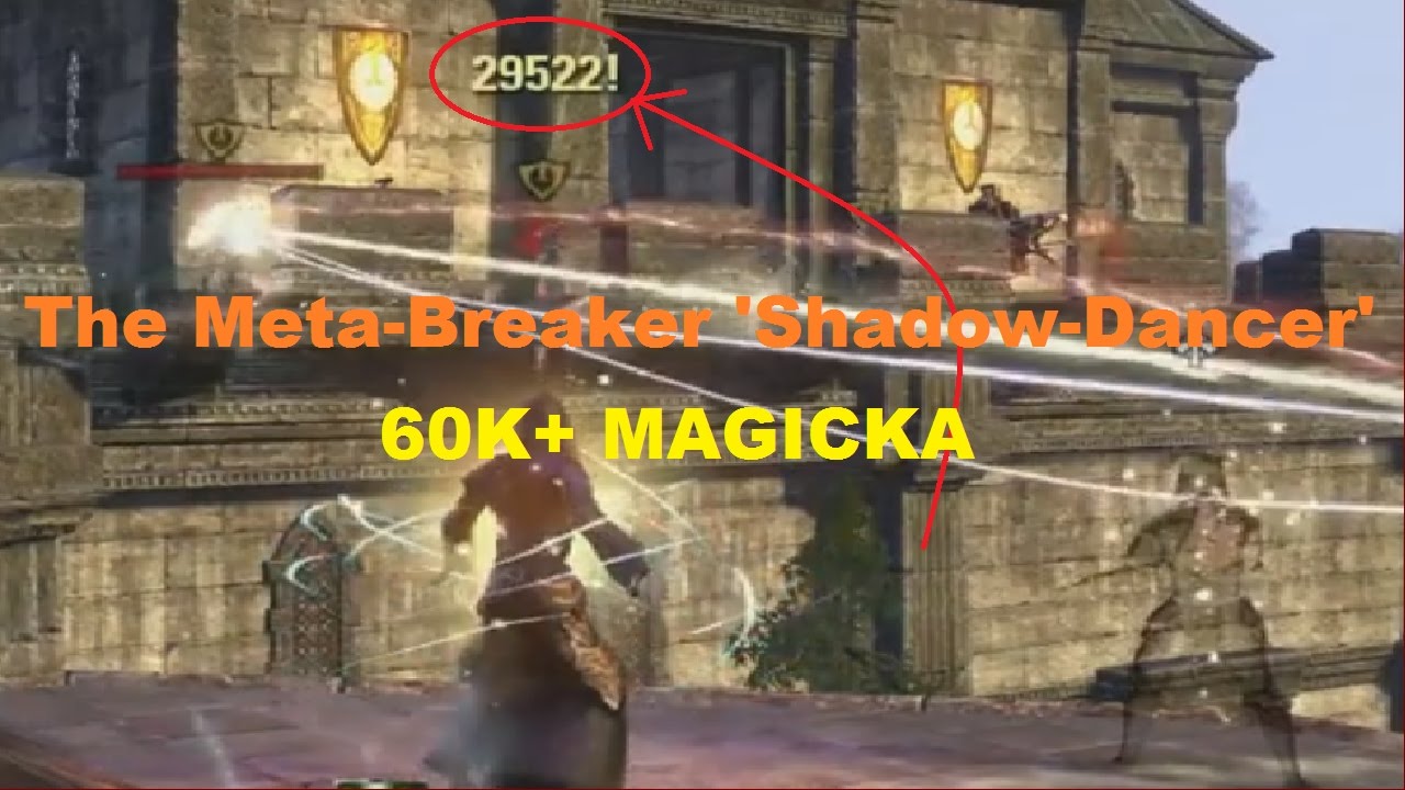 MAGICKA NIGHTBLADE BUILD 'Shadow-Dancer'  - The META-BREAKER!