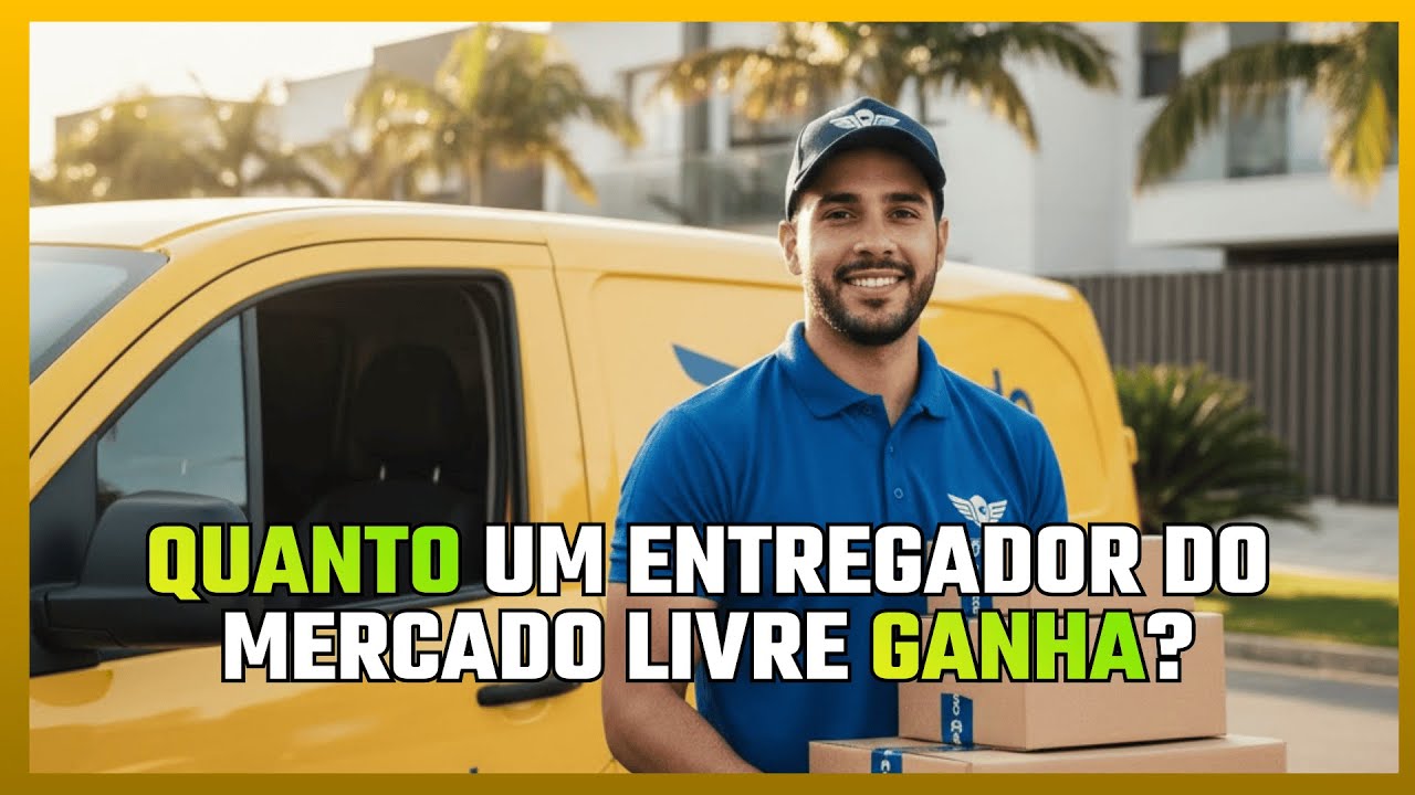 QUANTO GANHA UM ENTREGADOR DO MERCADO LIVRE ? - REACT - @Avelinocpn