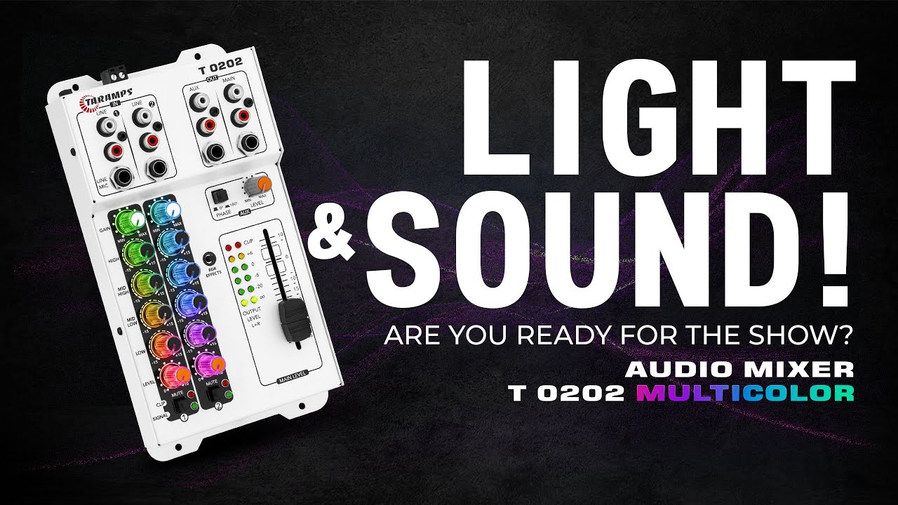 Taramps Audio Mixer T 0202 Multicolor