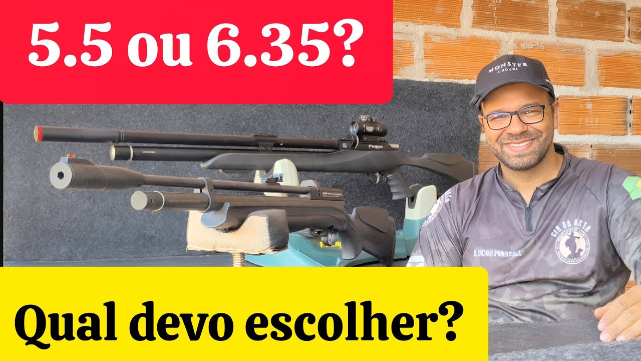Qual PCP &eacute; a melhor, 5.5 ou 6.35?