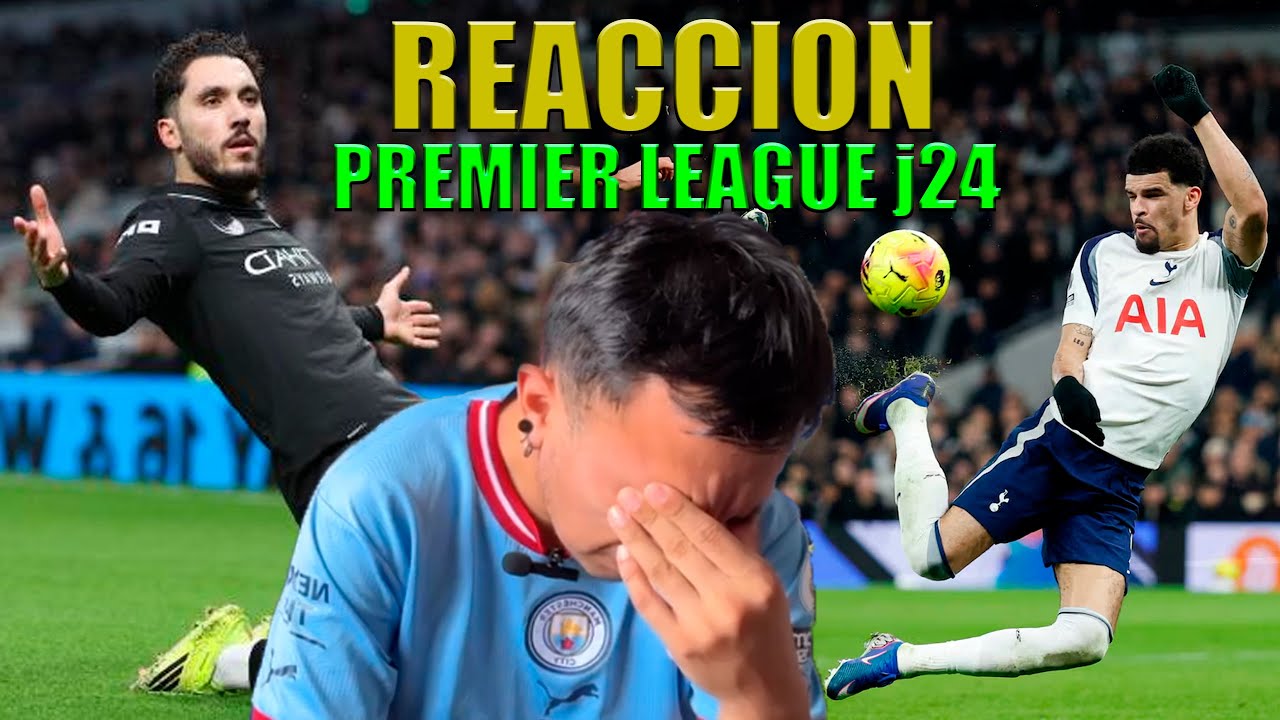 TOTTENHAM VS MAN CITY 2-2 | REACCION DE UN HINCHA PERUANO-CITIZEN | A 6 PUNTOS DEL ARSENAL | PREMIER