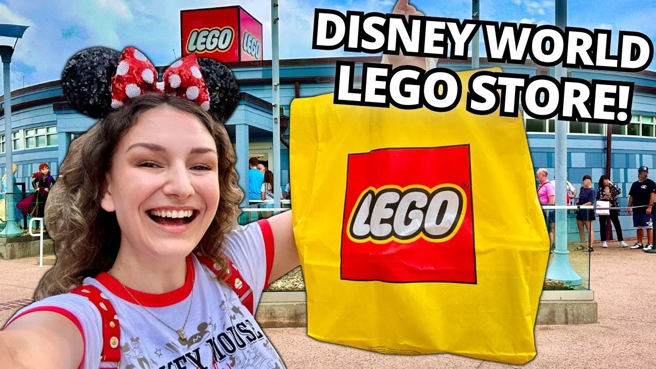 Покупки LEGO в ОГРОМНОМ магазине LEGO в Disney World!