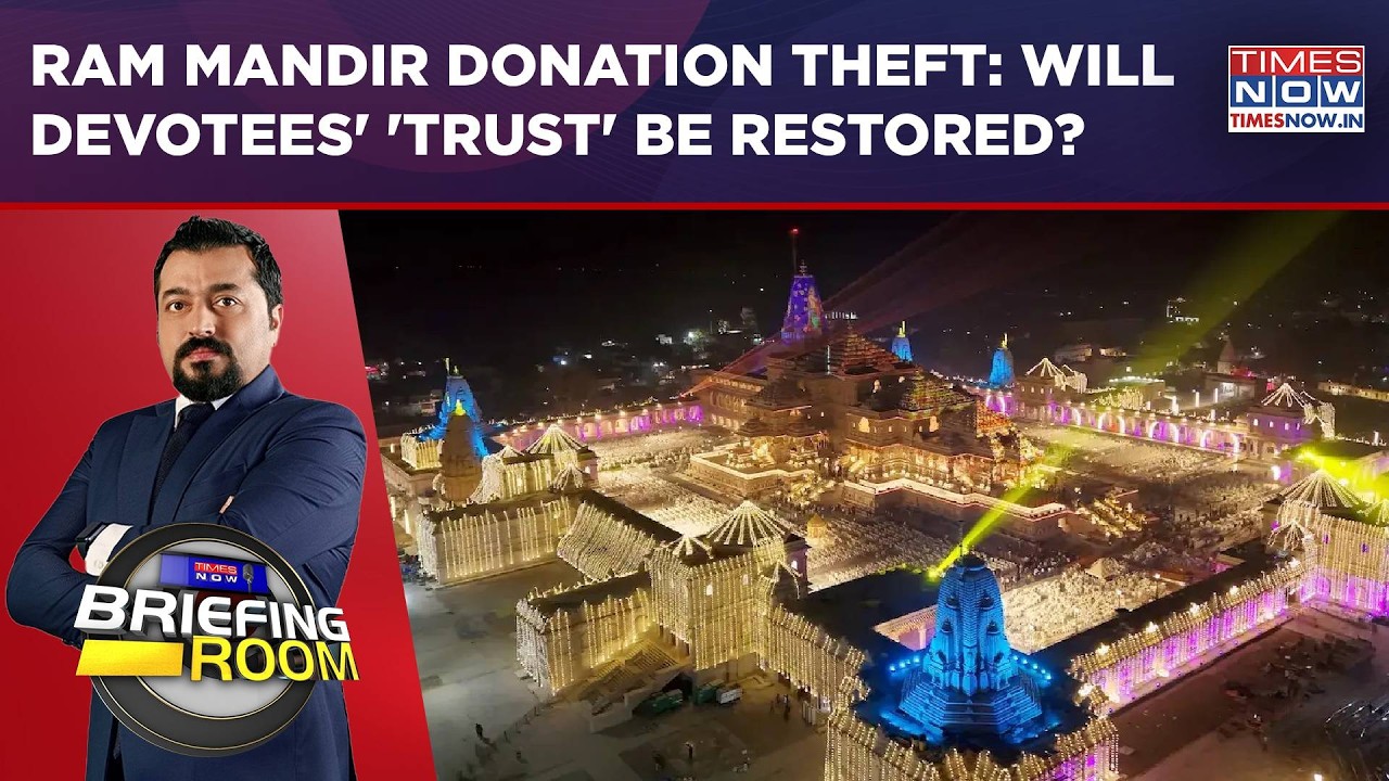 Ram Mandir Donation Theft: Yogi Cracks Whip, 8 Arrested; Will Devotees' 'Trust' Be Restored? WATCH