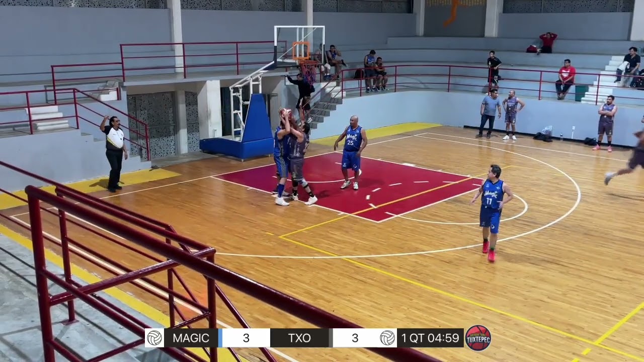 Magic vs TxO 🏀 | Liga Municipal de Básquetbol Tuxtepec – Veteranos Jornada 5 | Partido Completo
