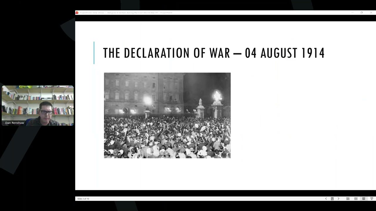 History: Religion in Britain During the First World War