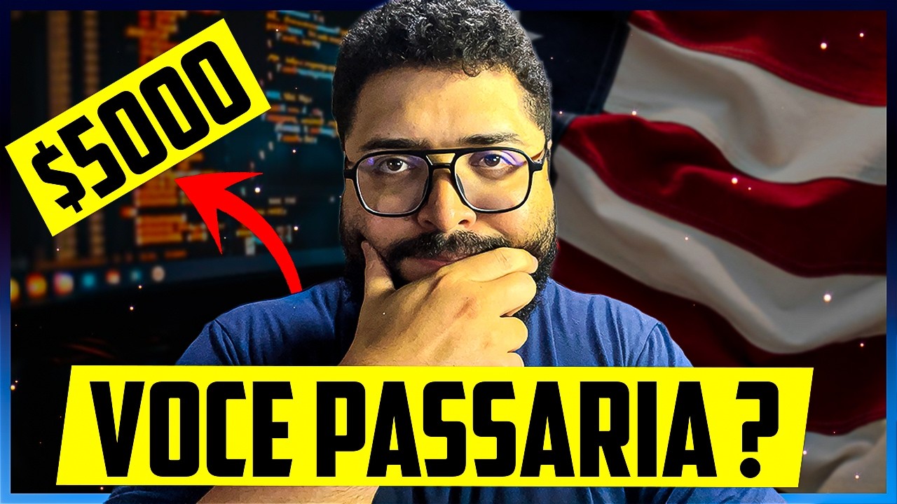 ENTREVISTA REAL em INGLÊS para VAGA de DEV SENIOR na GRINGA ($5000/mês) - LEGENDADO
