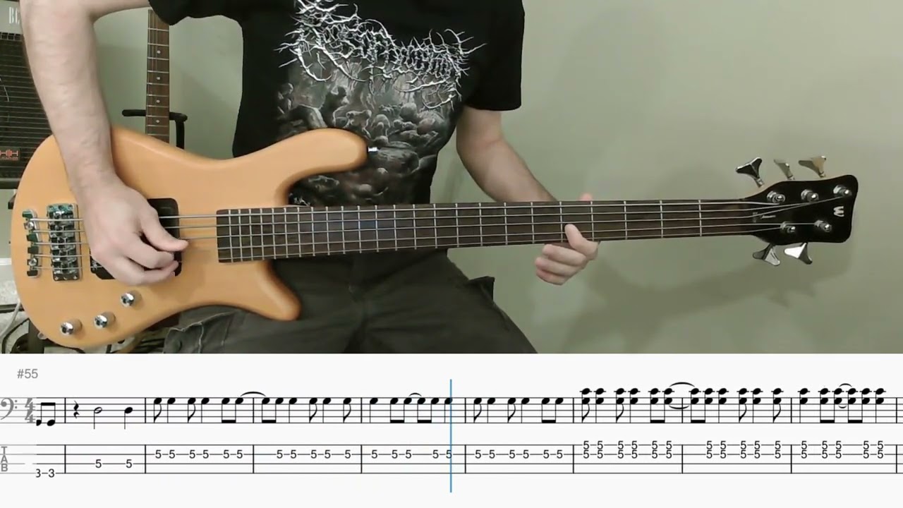 Cap'n Jazz - Oh Messy Life (bass cover with tab)