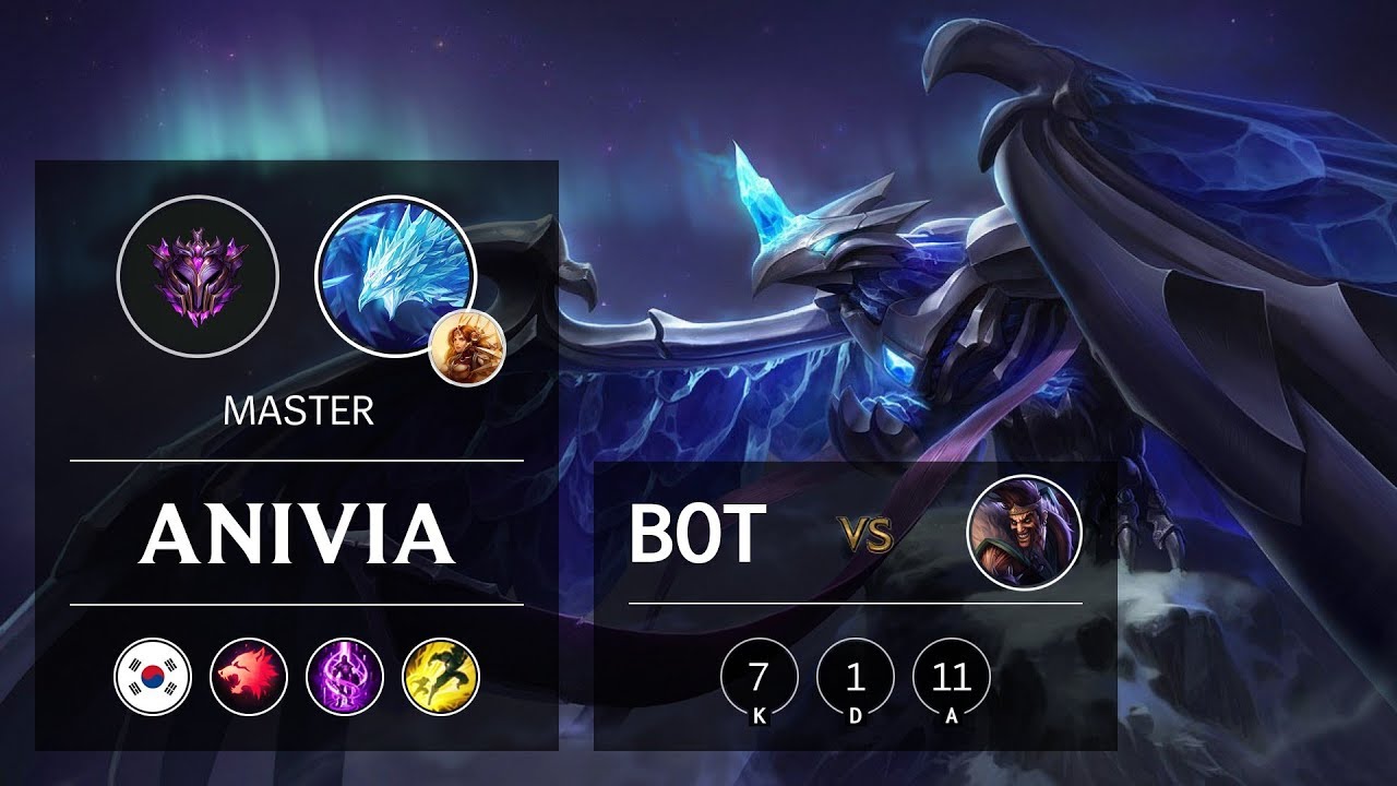 Anivia Bot vs Draven - KR Master Patch 9.21