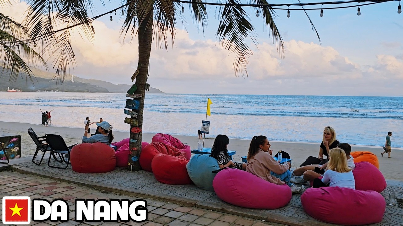 DA NANG VIETNAM 2026 Man Thai & Tho Quang Beach Road - Beautiful Beach I Didn’t Expect