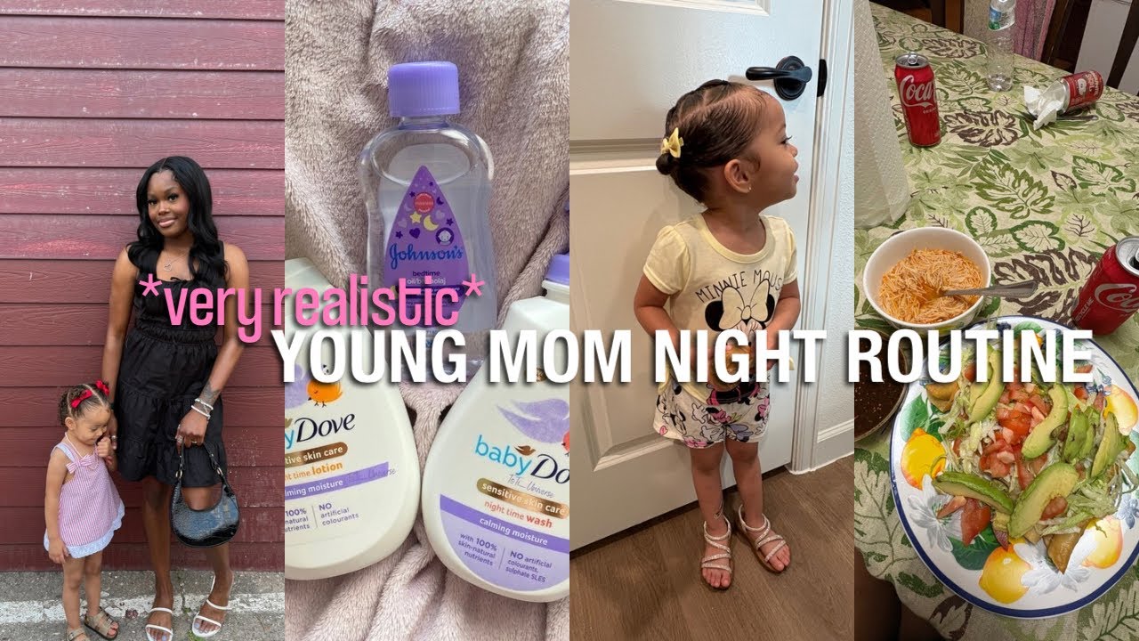 REALISTIC NIGHT ROUTINE AS A FIRST TIME YOUNG MOM