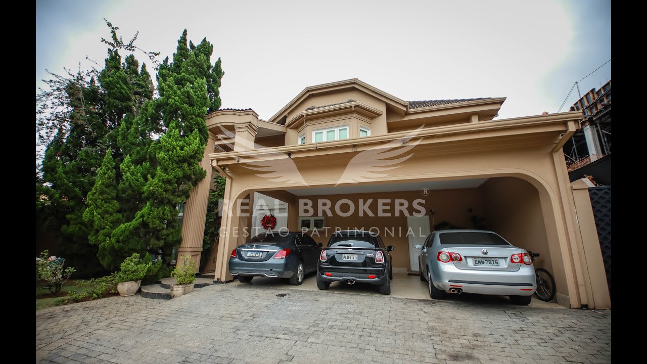 Tamboré 3 - Casa com arquitetura clássica atemporal à venda - 4 suítes - Alphaville / Tamboré