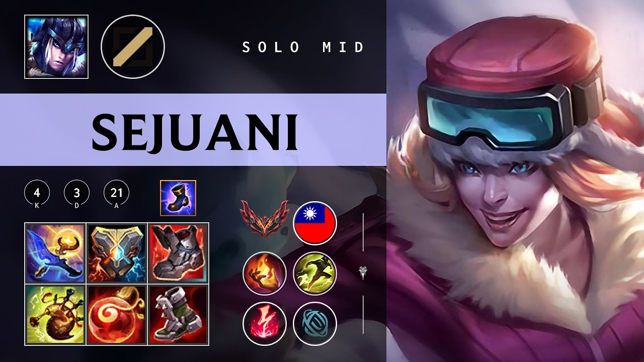 Sejuani Mid vs Zoe - TW Grandmaster Patch 26.04