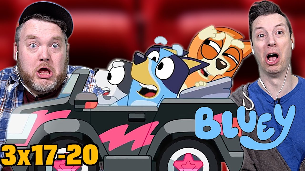 Newish Dad Watches Bluey S3 Pavlova, Rain, Pizza Girls, Driving For the First Time Reaction