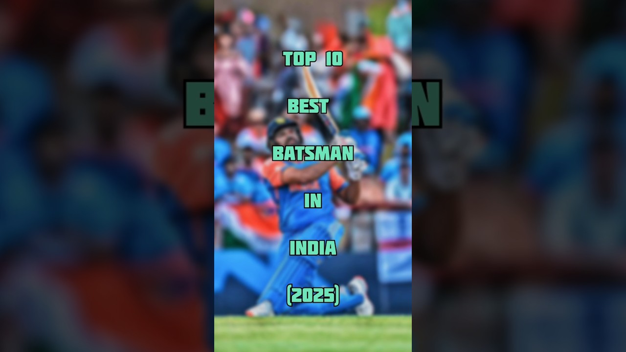 Top 10 Best Batsman In India| #shorts #viralshorts #batsman #top10