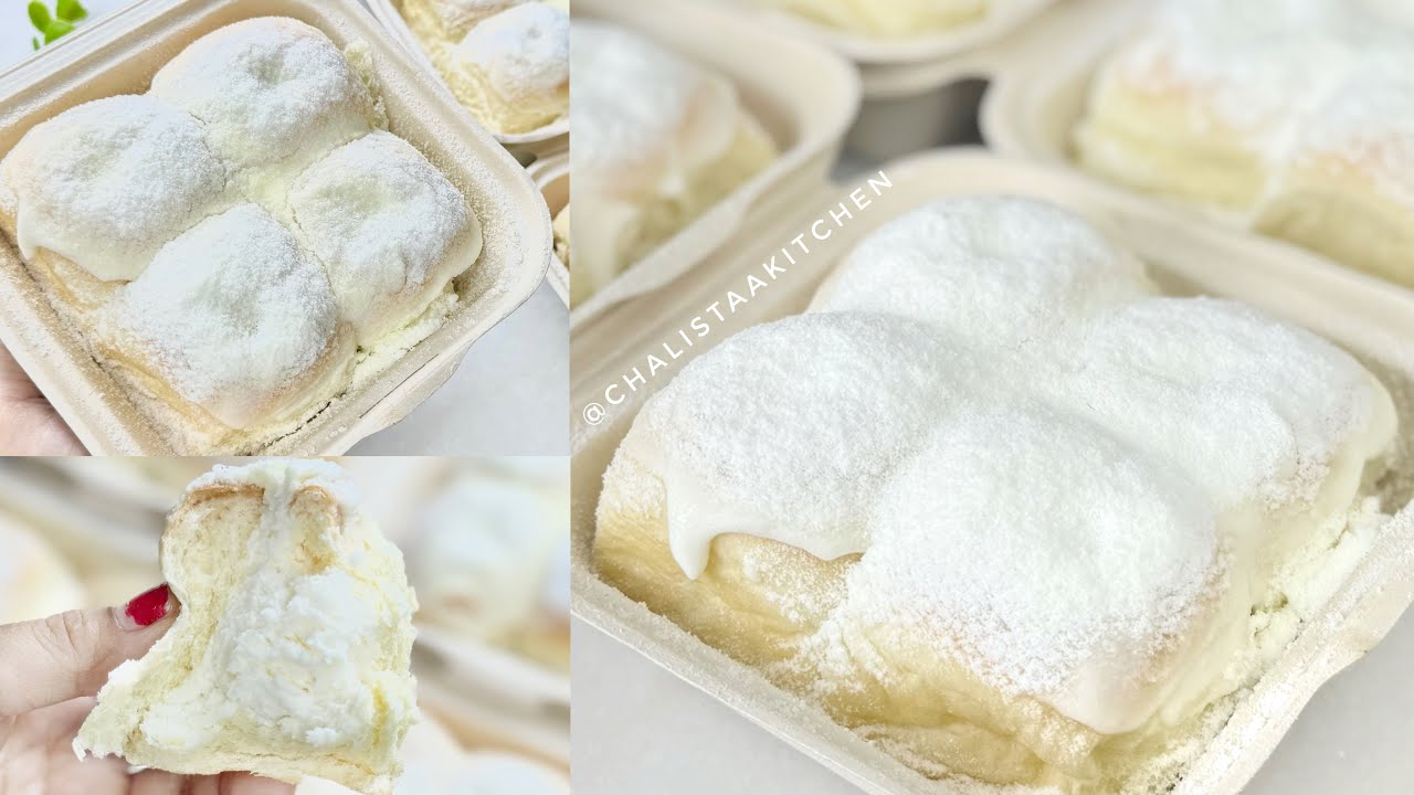 PANTES VIRAL TERNYATA SEENAK ITU‼️ MILK BUN THAILAND ROTINYA LEMBUT ISINYA NYES DINGIN & CREAMY
