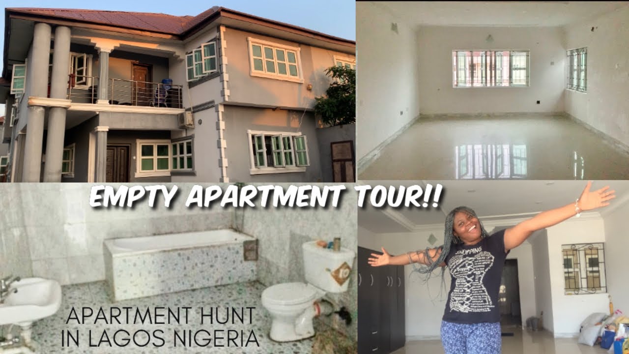 FINALLY GOT AN APARTMENT IN LAGOS NIGERIA - EMPTY APARTMENT TOUR | MIRA’S WORLD