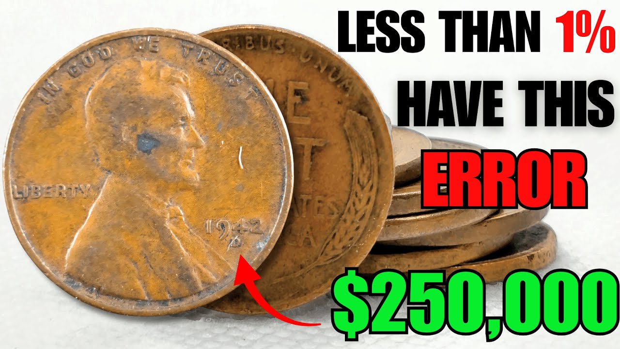 Rare Valuable 1942 Wheat Penny Worth money