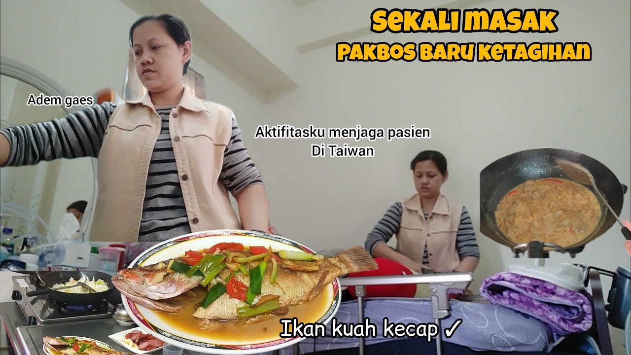 IKAN KUAH KECAP Ala MBA TKW, MUSIM DINGIN TELAH DATANG,Kesibukanku dengan pasien (Fish in soy sauce)