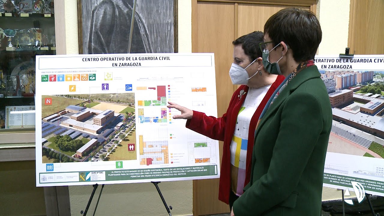 Las obras del nuevo cuartel de la Guardia Civil de Zaragoza comienzan en mayo