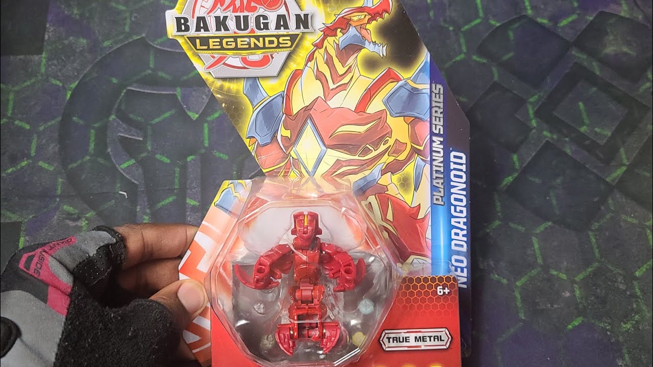 STRONK DRAGO! NEW BAKUGAN LEGENDS PLATINUM SERIES PYRUS NEO DRAGONOID UNBOXING!