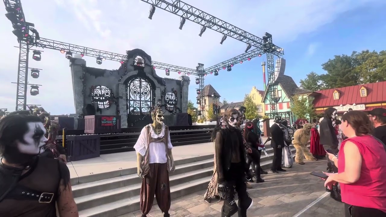 Halloween Haunt Kings Island Opening Scaramony 2024!🎃