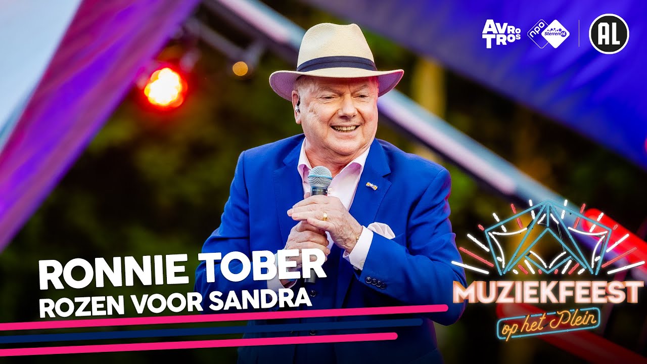 Ronnie Tober - Rozen voor Sandra • Muziekfeest op het Plein 2021 // Sterren NL