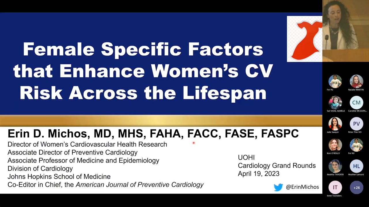 Female specific factors that influence women&rsquo;s cardiovascular risk across the lifespan