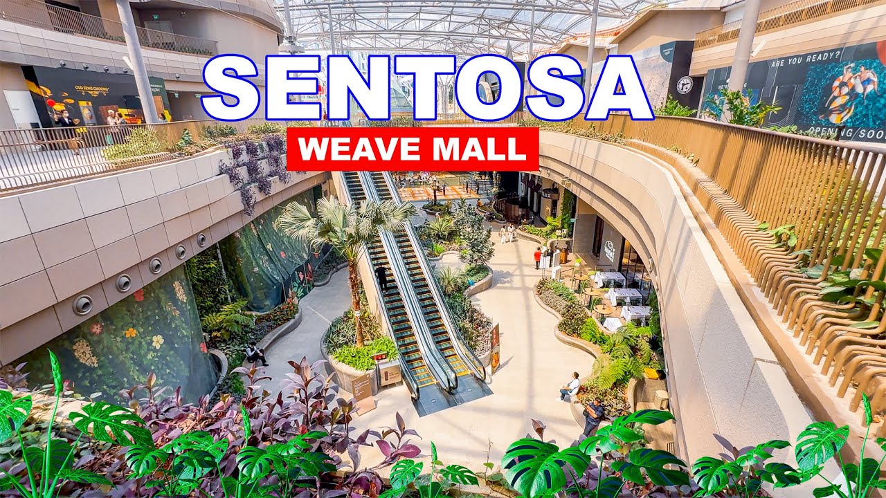 🛍️ Newly Opened Sentosa Shopping Mall | Weave Mall Resort World Sentosa🇸🇬😍