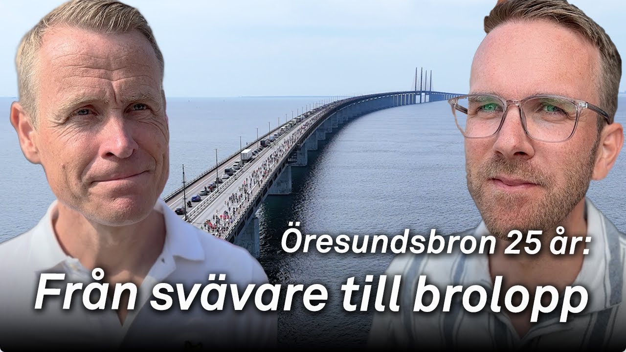 Öresundsbron 25 år: Pendling, politik och potential