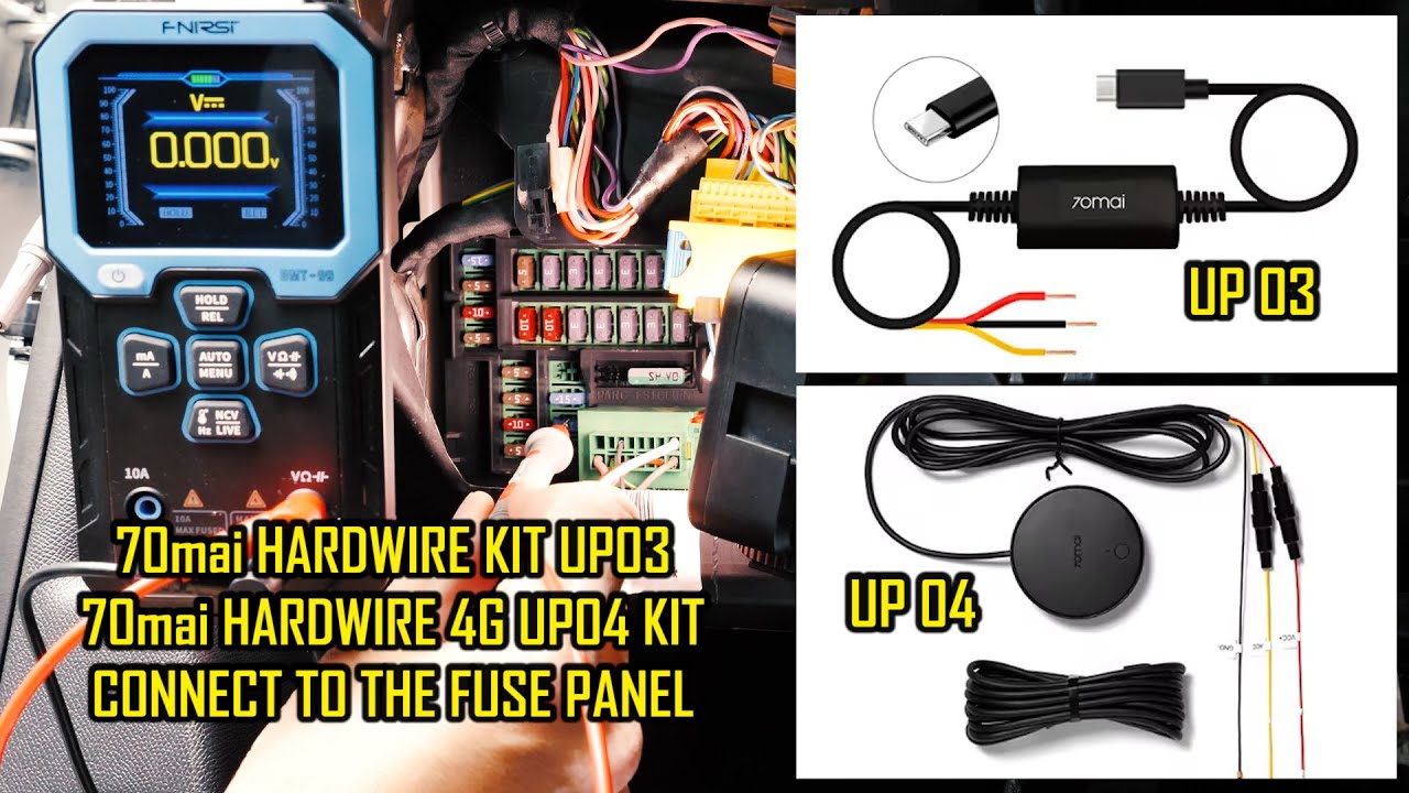 DO YOU KNOW HOW TO CONNECT A DASH CAMERA HARDWIRE? Connect it correctly to the fuse panel, fuse tap