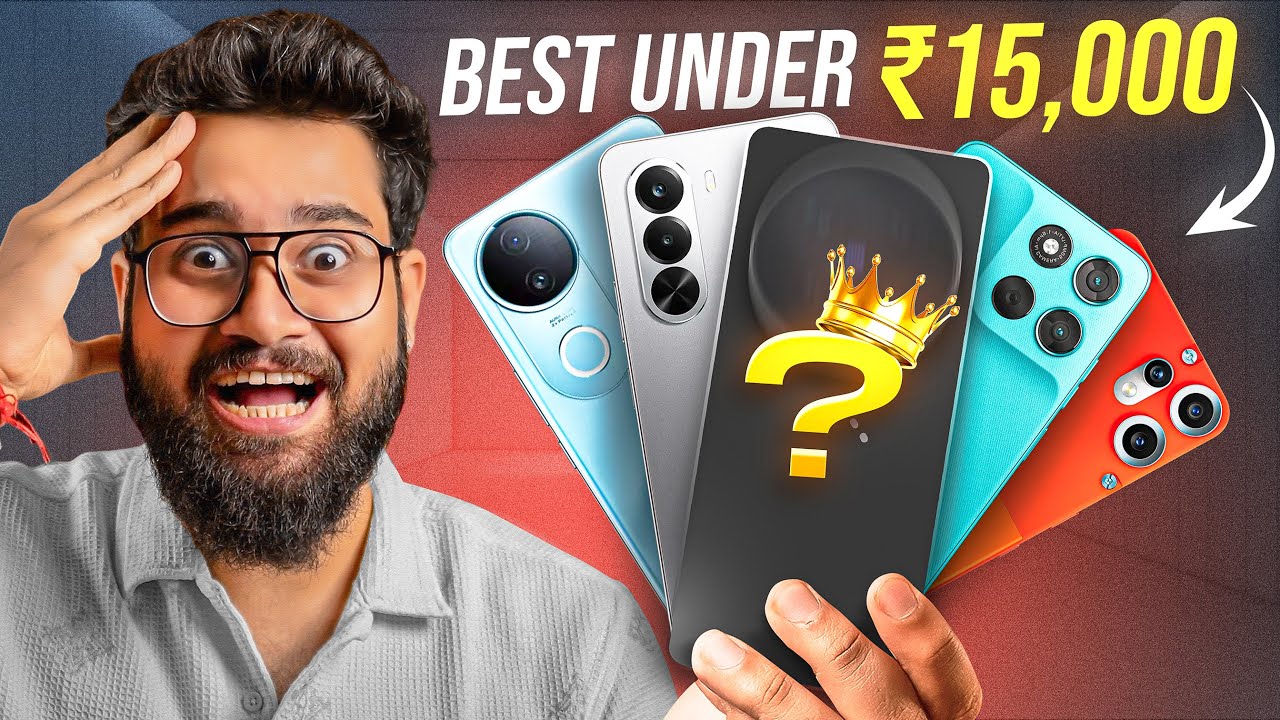 Top 5 Best Mobile Phones Under ₹15000⚡Amazon & Flipkart Sale 2026 | Best Phone Under 15000 😱