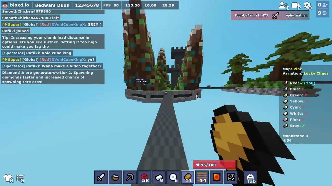 🏆 UNSTOPPABLE Duo in Bloxd.io Bedwars! (10+ Kills)