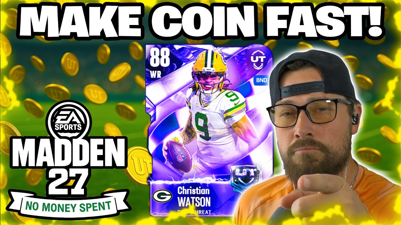 КАК БЫСТРО заработать монеты в Madden 27 Ultimate Team! | Метод заработка без вложений