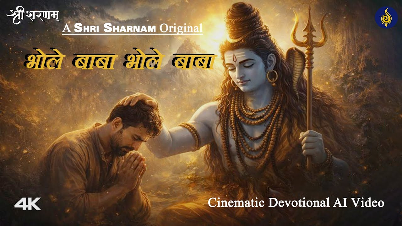 Bhole Baba Bhole Baba | Maha Shivratri Bhajan 2026 | Shri Sharnam | Cinematic Devotional AI  Video