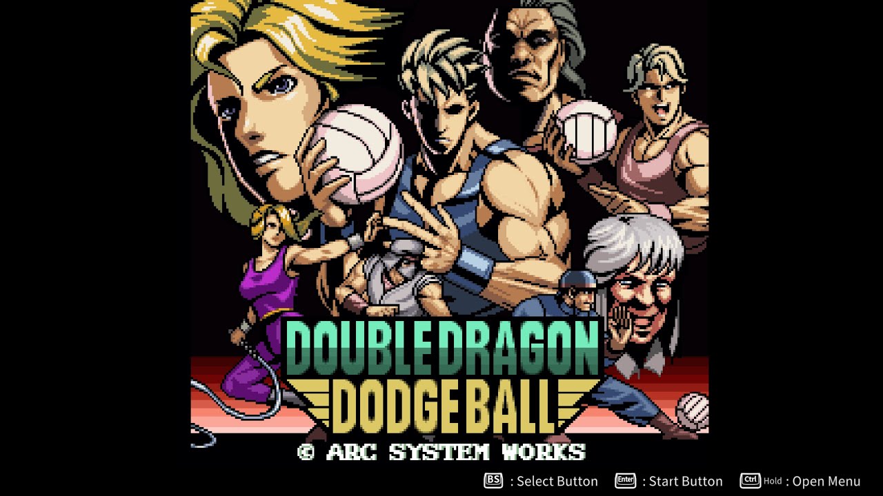 Double Dragon Dodgeball (PC) - Playthrough ALL