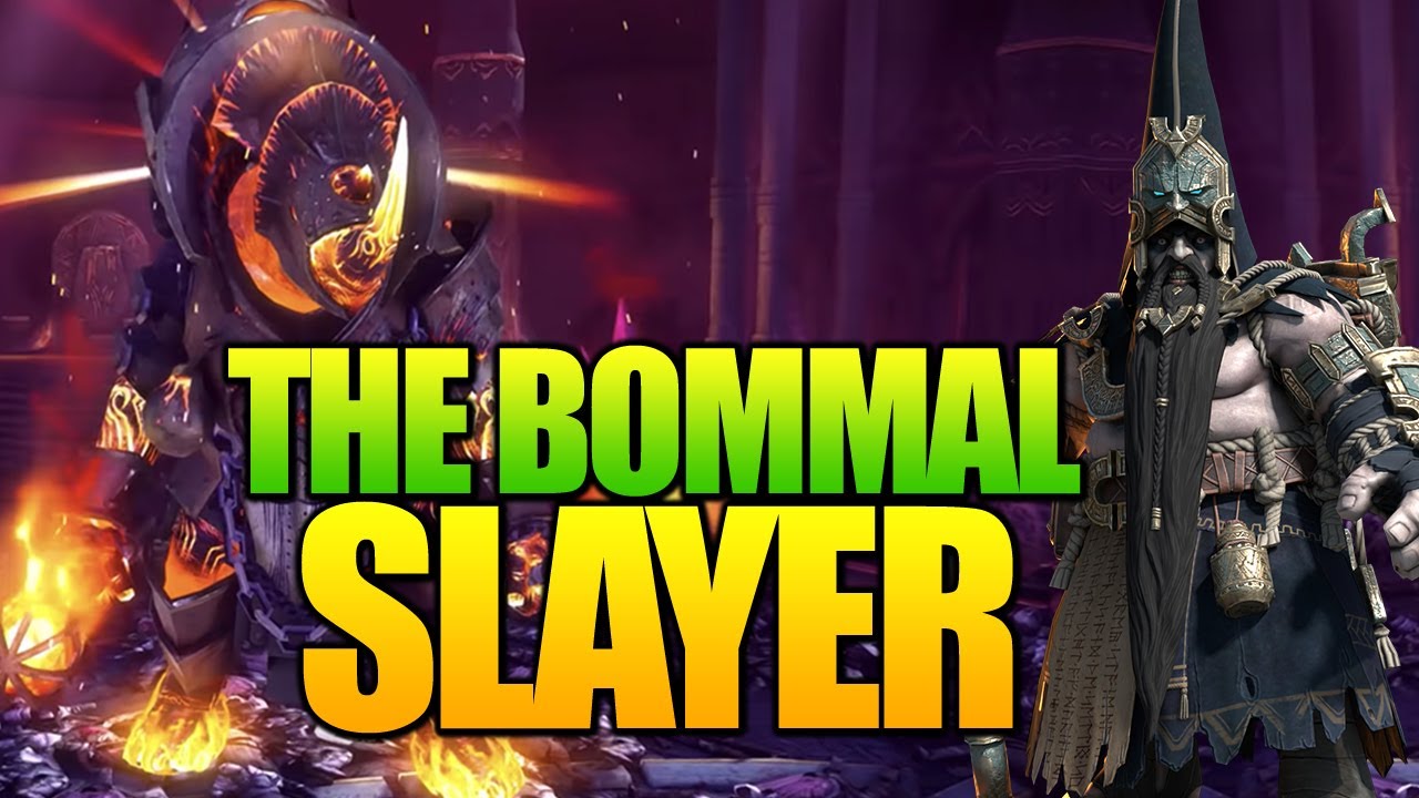 THE ULTIMATE BOSS SLAYER!! GEOMANCER SPEED FARM BOMMAL THE DREADHORN GUIDE RAID SHADOW LEGENDS