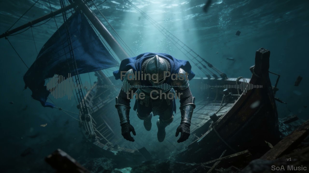 Falling Past the Choir v1 (made with AI. Lyrics in the description.)