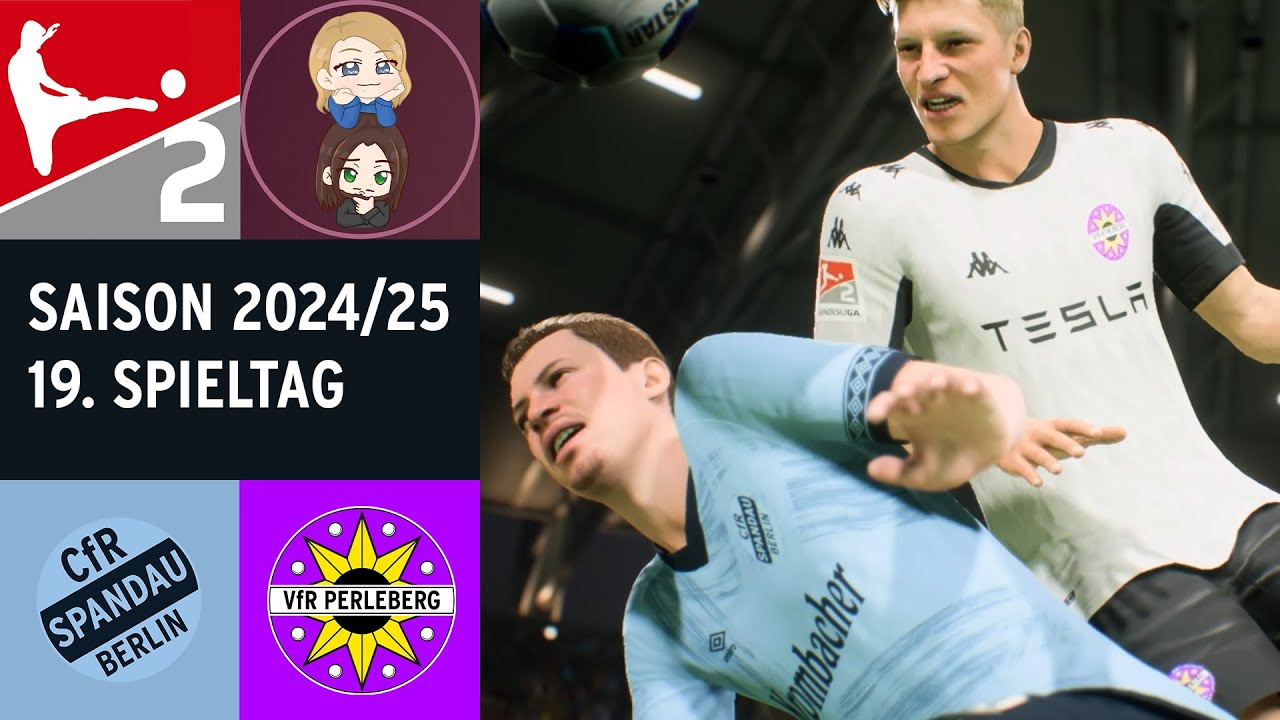 CfR Spandau - VFR Perleberg | 19. Spieltag | 2. YouTube Bundesliga 2024/25
