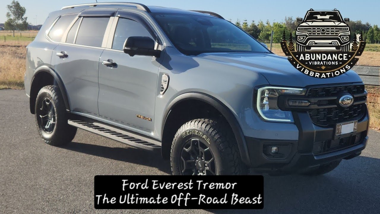 Ford Everest Tremor 2024/2025 Review: The Best looking Off-Road SUV Yet?