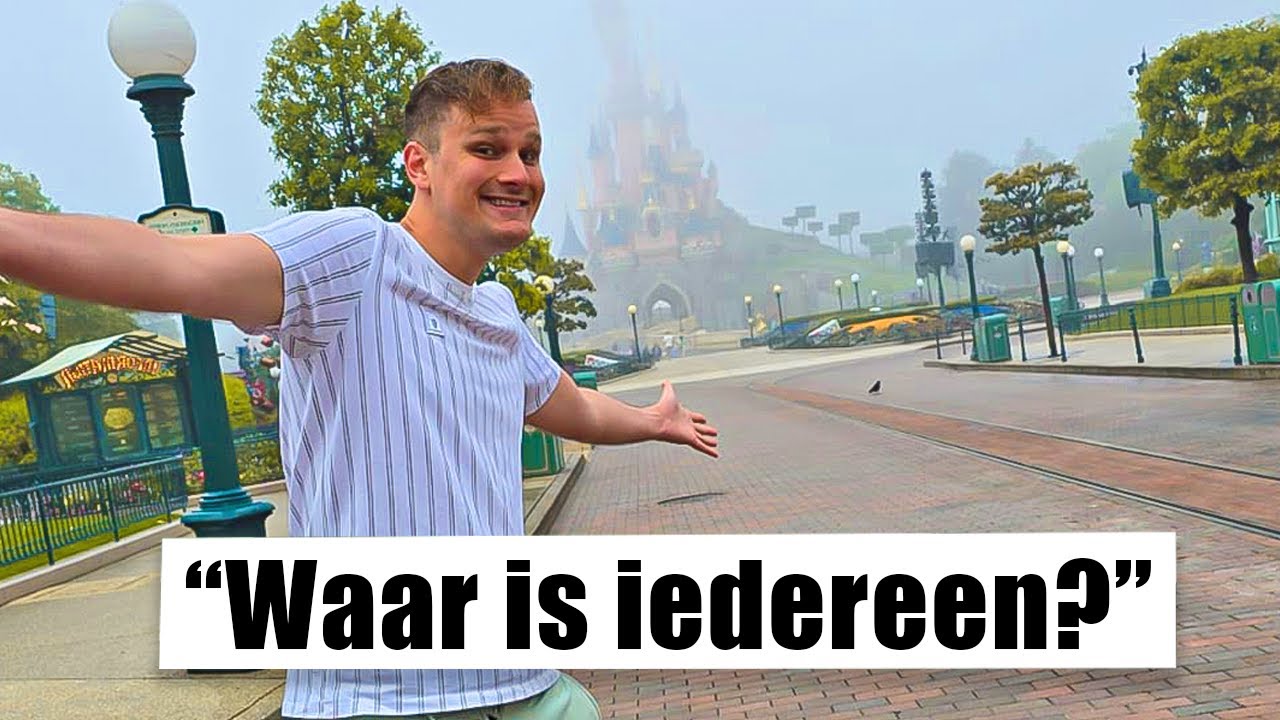 Ik was helemaal ALLEEN in Disneyland Parijs!