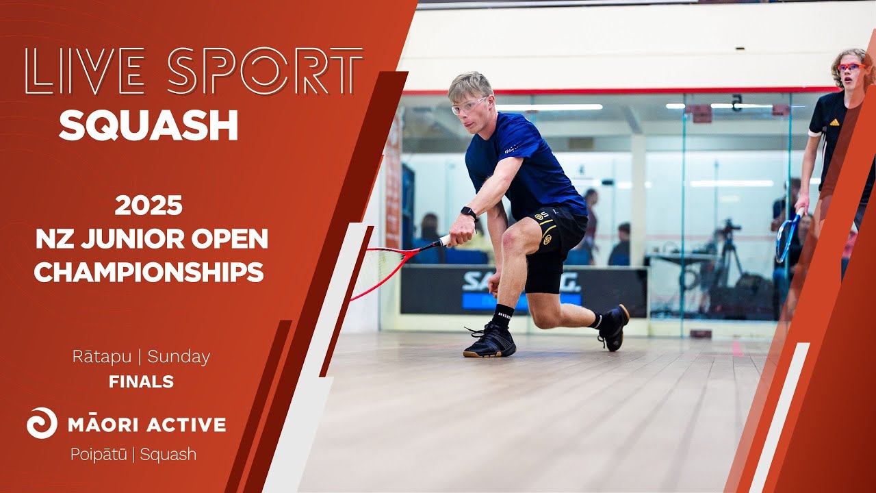 SQUASH | G.J. Gardner Homes New Zealand Junior Age Group Championships 2025