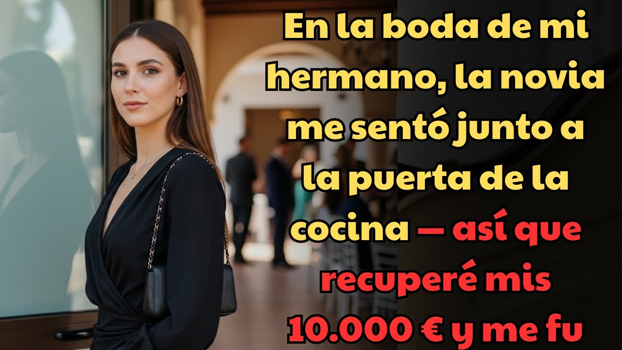 En la boda de mi hermano me sentaron junto a la cocina — Recuperé mis 10.000 € y me fui