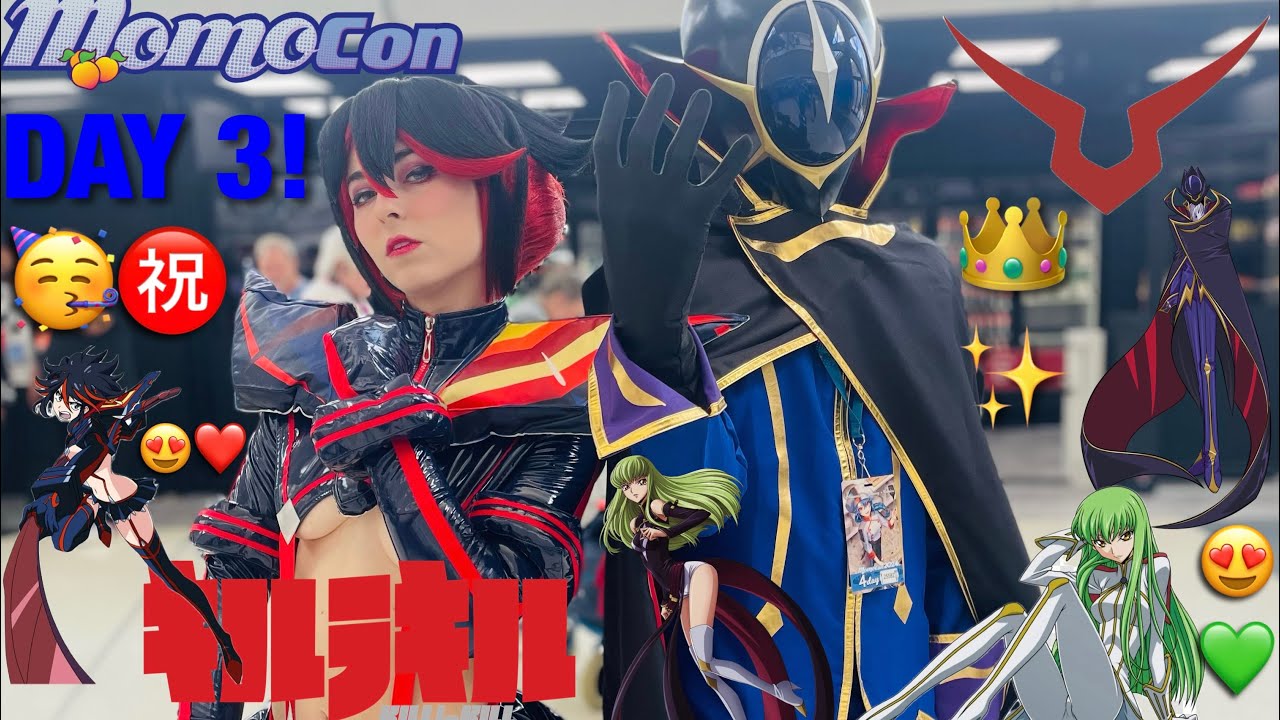 MomoCon 2024 VLOG Day 3㊗️ EPIC MomoCon RAVE, COSPLAY Highlights, GAMING, & MORE!! (Anime Convention)