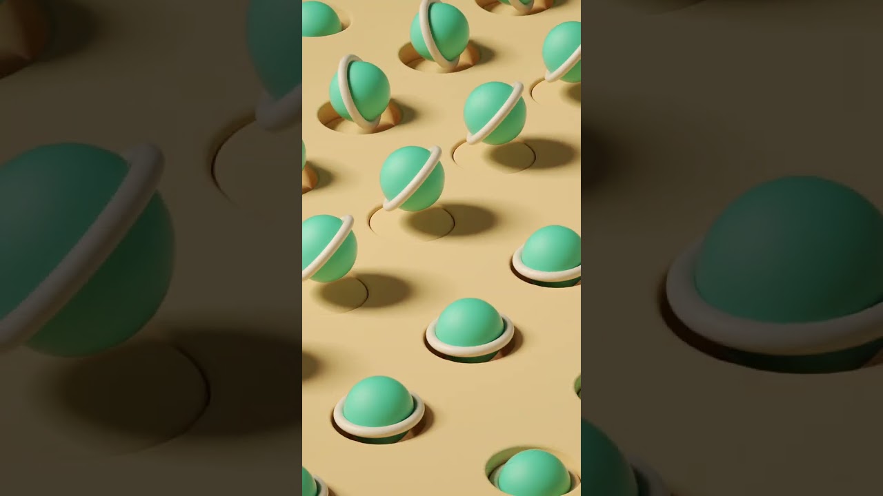 Satisfying Video With 3D Animations & Relaxing Music ("Endless")