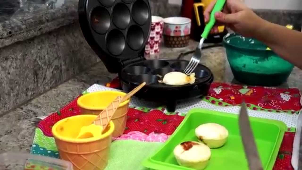 Pão de Queijo RECHEADO - Maquina Cupcake  #6