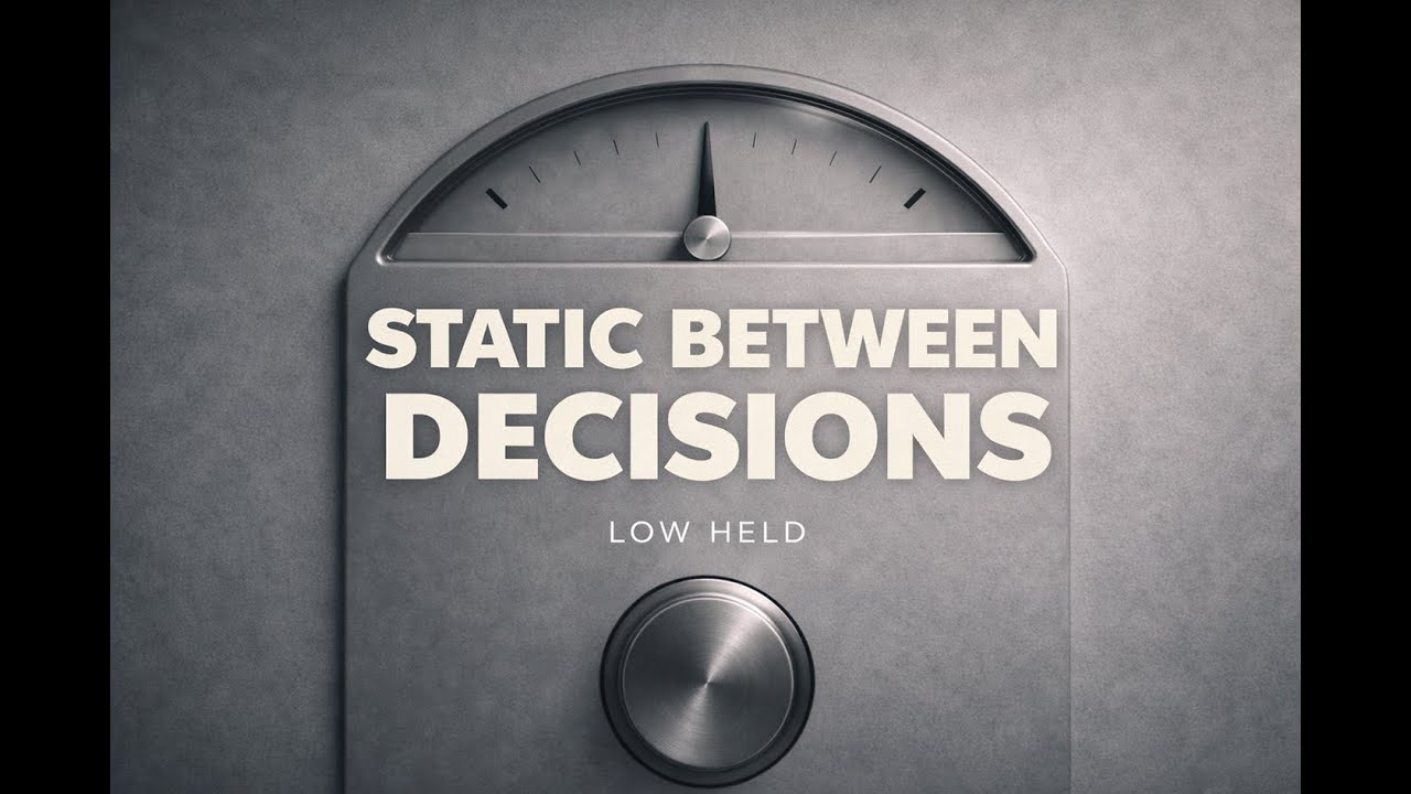 LOW HELD — STATIC BETWEEN DECISIONS | Minimal Indie Soul Album