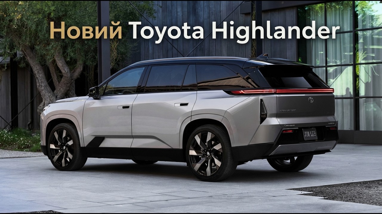 Новый Toyota Highlander вырос, изменился и удивил! Разбираем детали