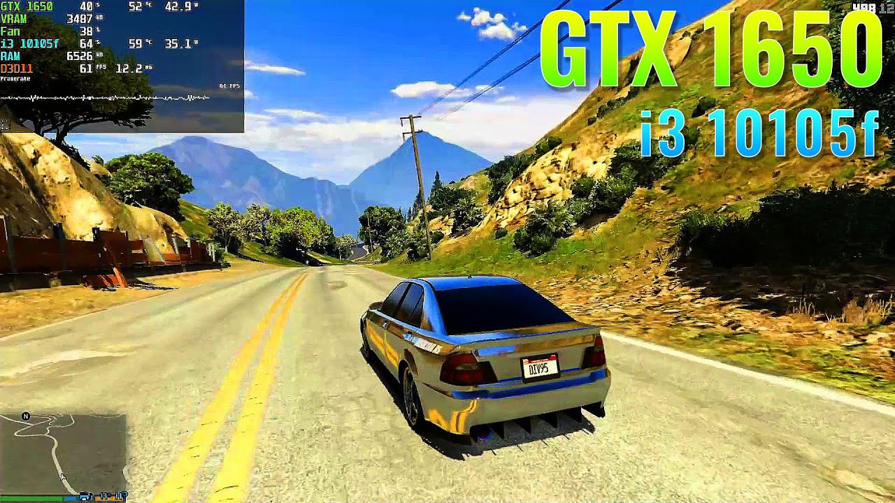 GTA 5 2015 (High-Graphics) || GTX 1650 + i3 10105f + 8GB RAM